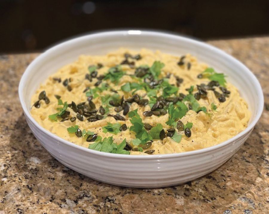 Butternut macaroni cheese